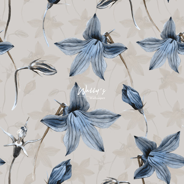 Dried Blue Flora
