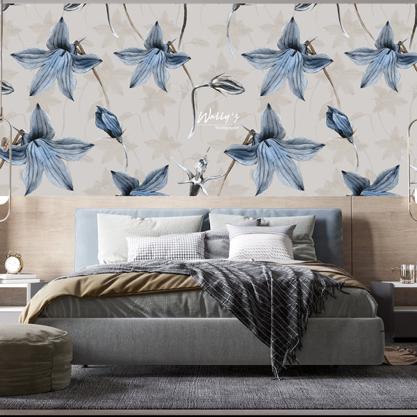 Dried Blue Flora