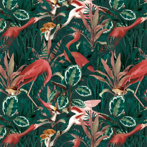 Burgundy birdy