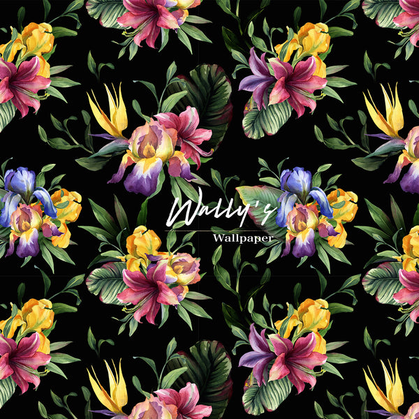 LILIES IN BLACK