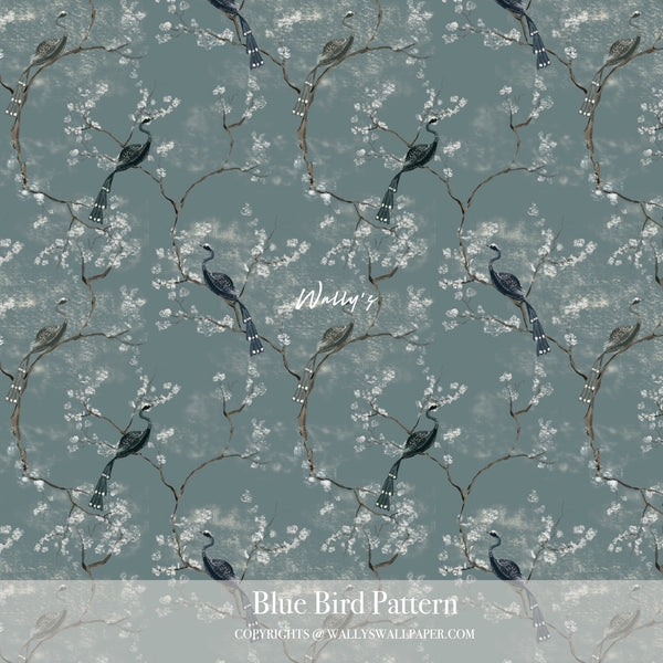 Blue Bird Pattern
