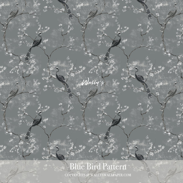 Blue Bird Pattern