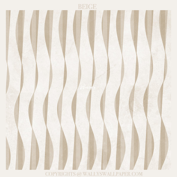 Dancing Lines – Modern Geometric Wallpaper