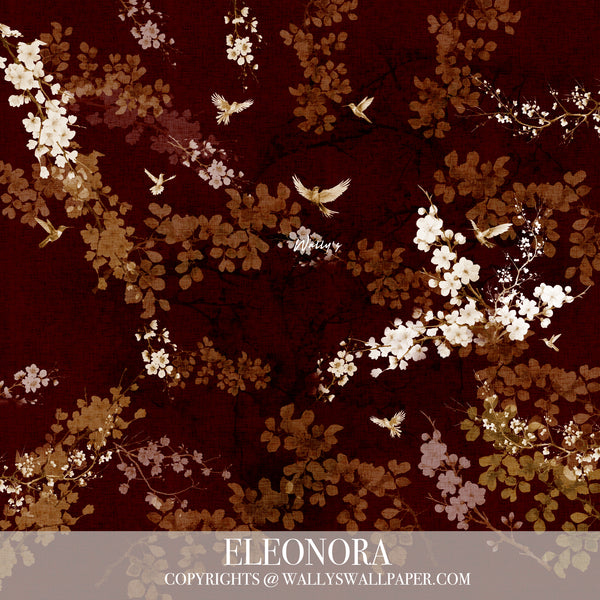 "Elevate your space with 'ELEONORA Blossom,' an exquisite wallpaper design featuring delicate blossom flowers and charming birds. Available in red, beige, and grey, this sophisticated design is perfect for adding elegance and tranquility to any room. Experience the best wallpaper material in the Middle East. Shop 'ELEONORA Blossom' today! #ELEONORABlossom #BlossomWallpaper #InteriorDesign #BestQuality #MiddleEast"