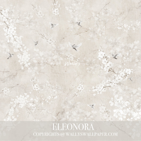 "Elevate your space with 'ELEONORA Blossom,' an exquisite wallpaper design featuring delicate blossom flowers and charming birds. Available in red, beige, and grey, this sophisticated design is perfect for adding elegance and tranquility to any room. Experience the best wallpaper material in the Middle East. Shop 'ELEONORA Blossom' today! #ELEONORABlossom #BlossomWallpaper #InteriorDesign #BestQuality #MiddleEast"