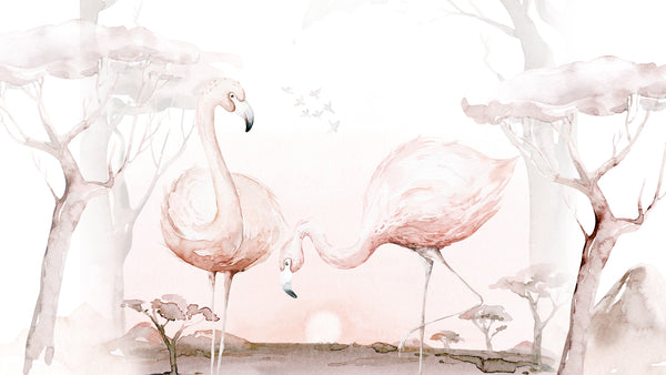 Flamingos Jungle