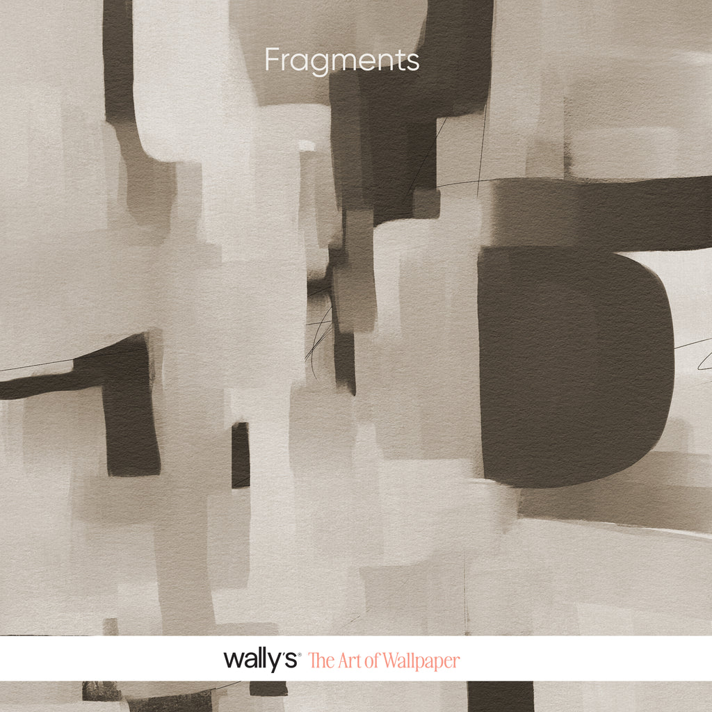 Fragmens Fragments – Modern Abstract Wallpaper Mural – Wally's Wallpaper