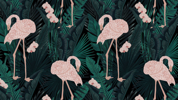 Ponderosa Flamingos pattern