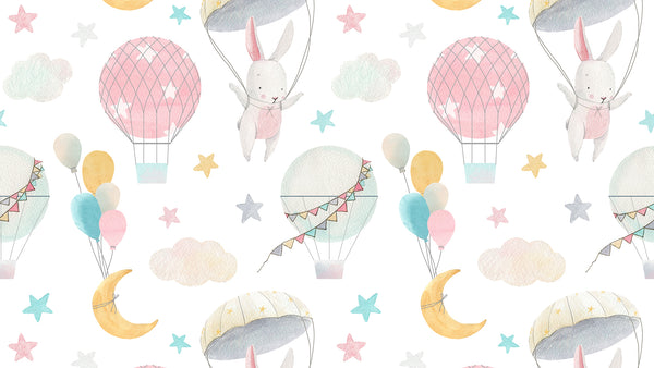Bunny Balloons Pattern