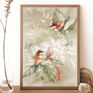 Flora Bird Frame