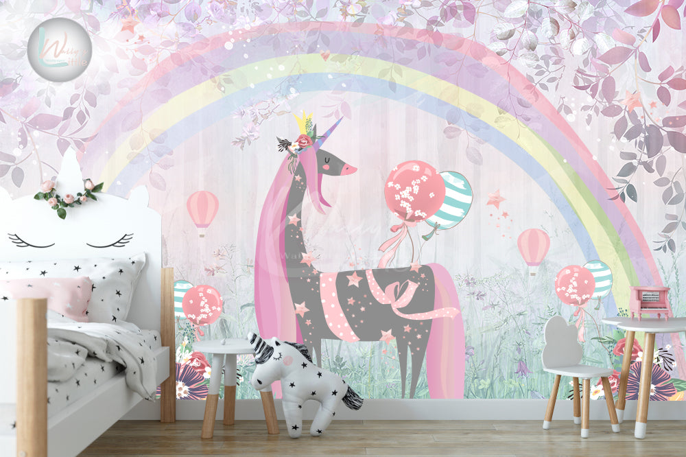 unicorn wallpaper bedroom